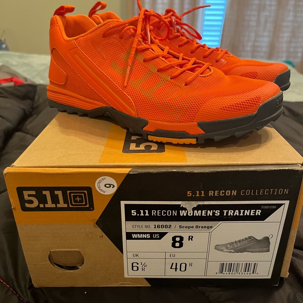 Women’s 5.11 Recon Trainer in Scope Orange